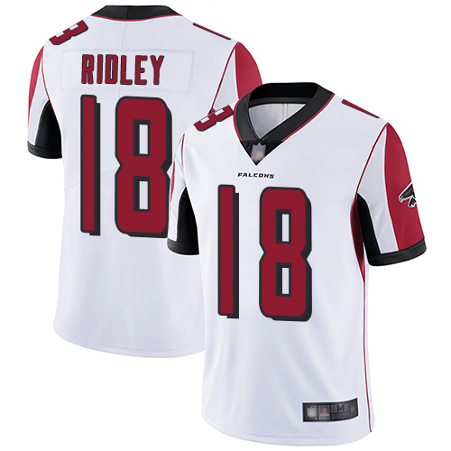 Atlanta Falcons Limited White Men Calvin Ridley Road Jersey NFL Football #18 Vapor Untouchable->youth nfl jersey->Youth Jersey